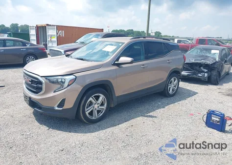 2018 GMC Terrain Sle from USA, damaged, VIN 3GKALTEXXJL282000